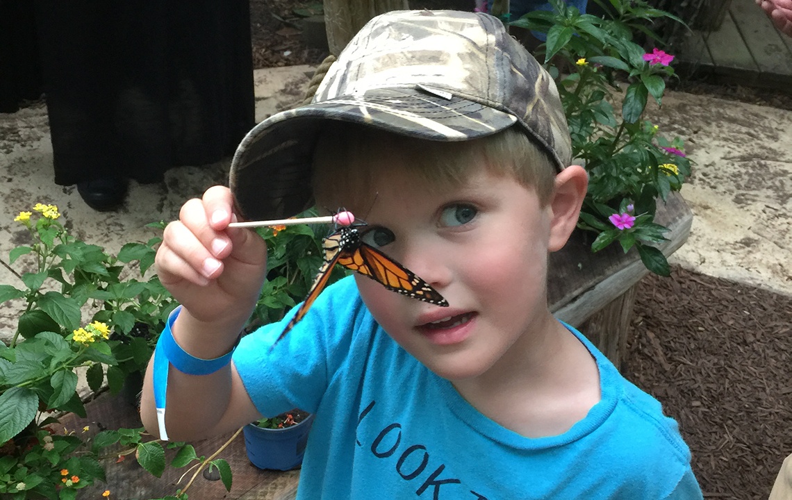 "A heavy dose of nature" inspires kids