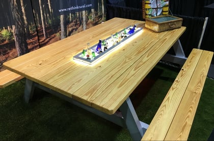 Master craftsman builds the Ultimate Picnic Table
