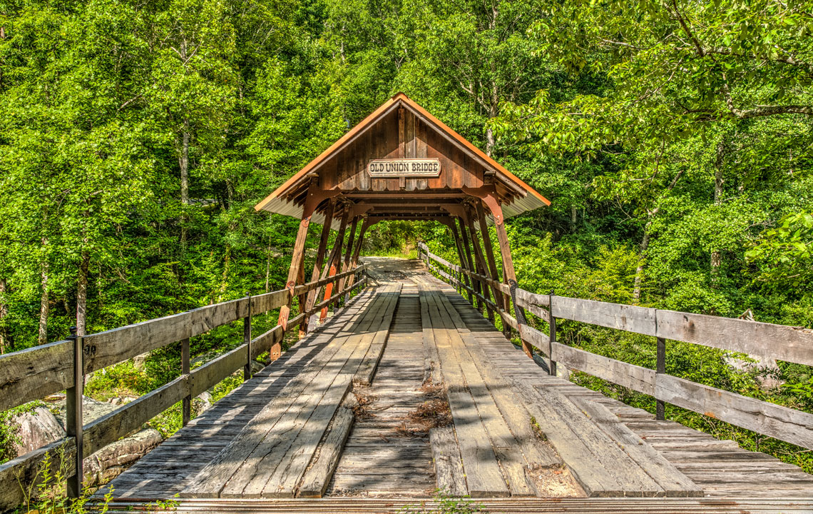 Old Union Crossing Covered Bridge