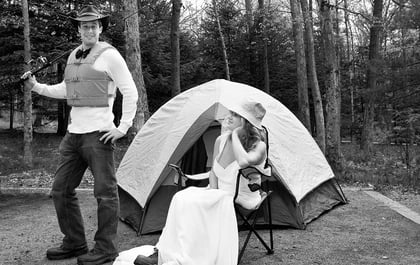 If outdoorsmen planned rural weddings