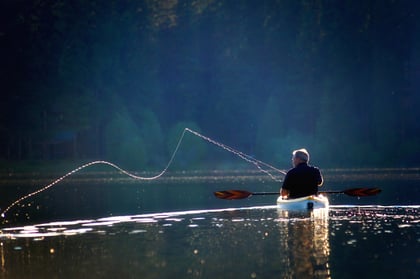 Social Distancing in a Kayak