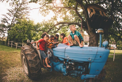 The Joys of Summers Spent on our 40 acre Farm